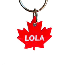 Load image into Gallery viewer, Maple Leaf Dog Tag
