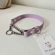 Load image into Gallery viewer, Martingale Dog Collar With Belt Buckle