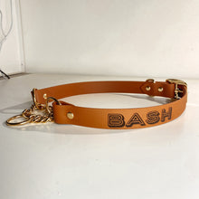 Load image into Gallery viewer, Martingale Dog Collar With Belt Buckle