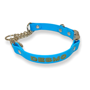 Martingale Dog Collar With Side Release Buckle