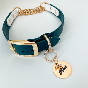 Martingale Dog Collar With Belt Buckle