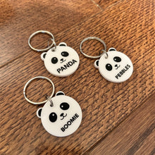 Load image into Gallery viewer, Panda Dog Tag
